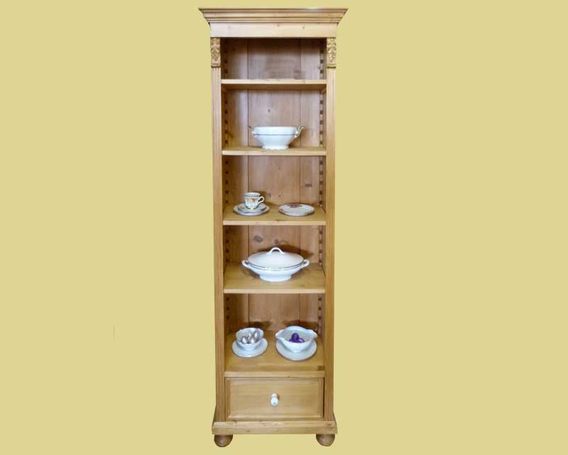 Schmaler Bücherschrank