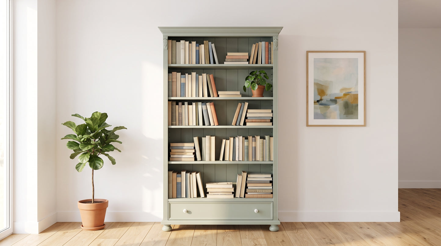 Großes Bücherregal