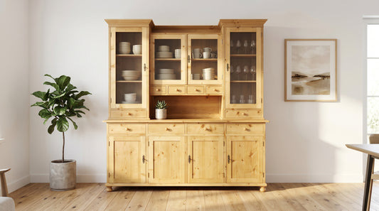 Küchen-Buffet Massivholz Landhaus antik