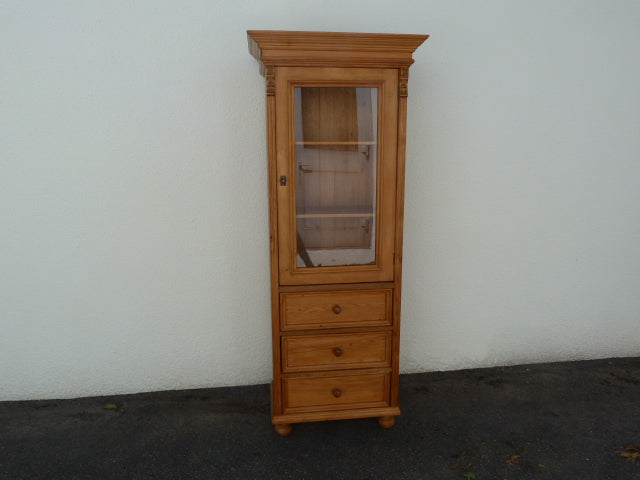 Holz Vitrine Massiv (0111)
