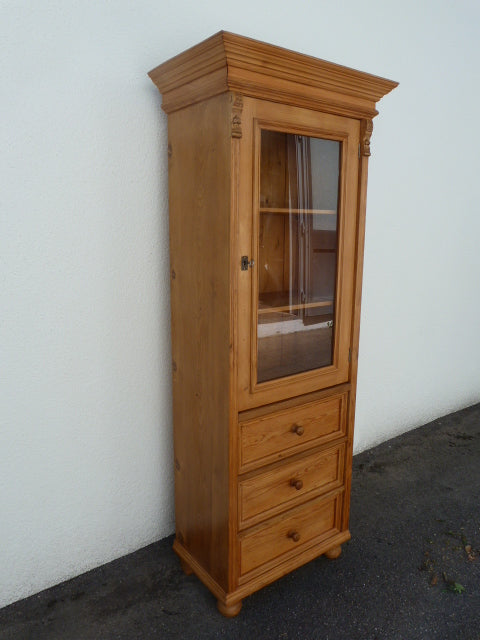 Holz Vitrine Massiv (0111)