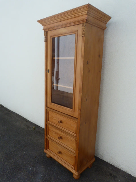 Holz Vitrine Massiv (0111)
