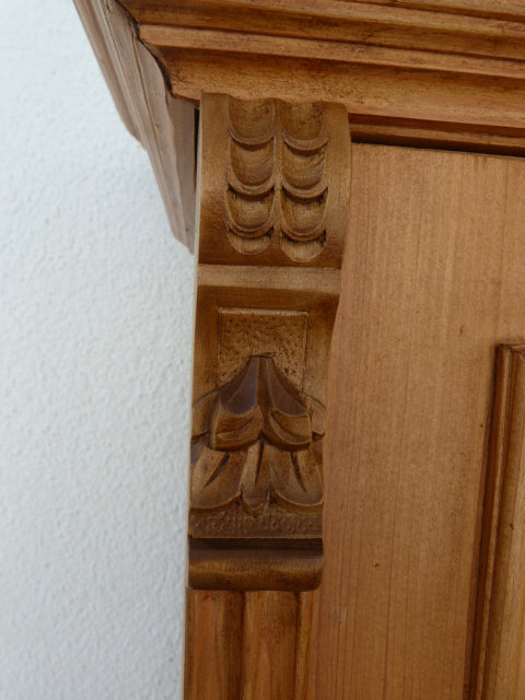 Holz Vitrine Massiv (0111)