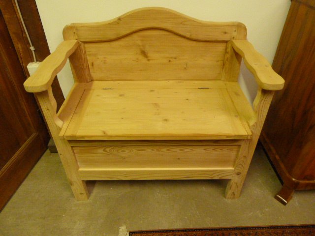kleine Truhenbank