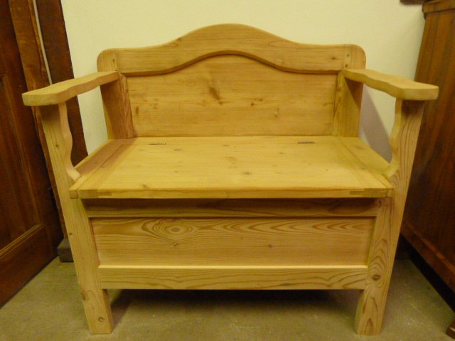 kleine Truhenbank