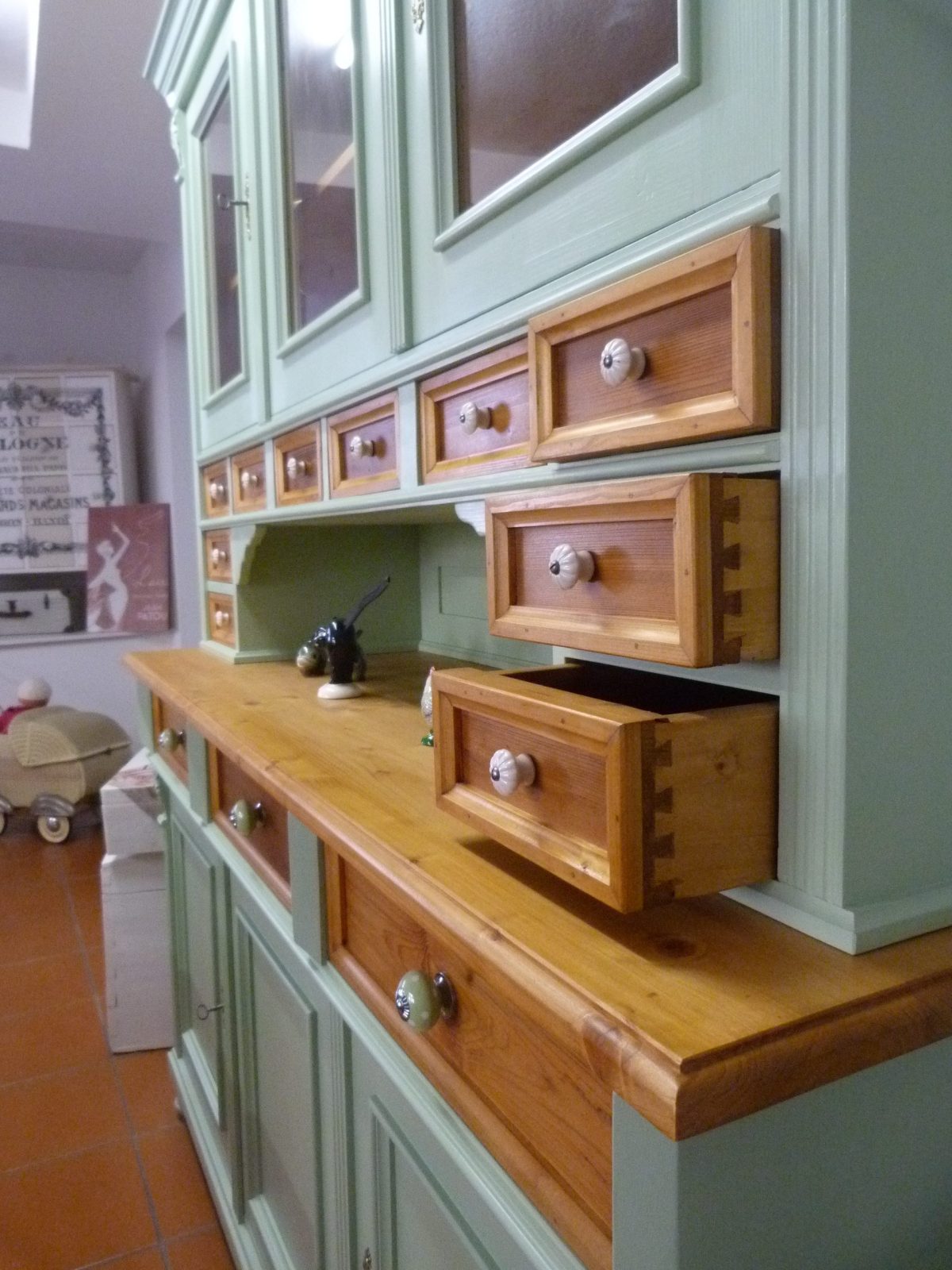 Buffet im Landhaus Stil